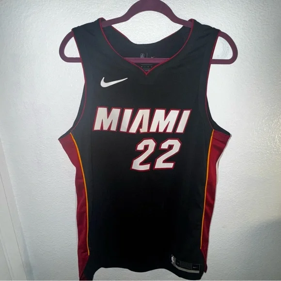 Nike Miami Basketball Jersey Jimmy Butler L - Picture 1 of 4